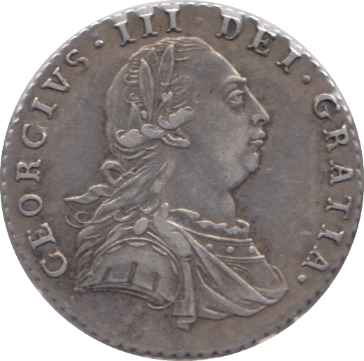 1787 SIXPENCE ( GVF ) 8 - Sixpence - Cambridgeshire Coins