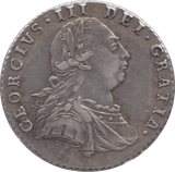 1787 SIXPENCE ( GVF ) 8 - Sixpence - Cambridgeshire Coins
