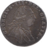 1787 SIXPENCE ( GVF ) - Sixpence - Cambridgeshire Coins