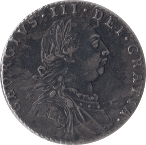 1787 SIXPENCE ( GVF ) - Sixpence - Cambridgeshire Coins