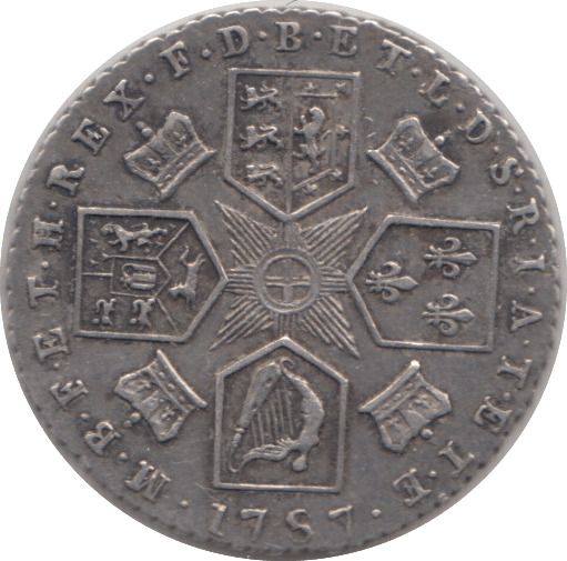 1787 SIXPENCE ( GVF ) - Sixpence - Cambridgeshire Coins