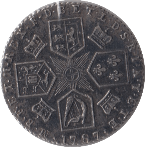 1787 SIXPENCE ( GVF ) - Sixpence - Cambridgeshire Coins