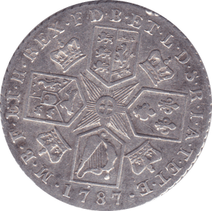 1787 SHILLING ( GVF ) B