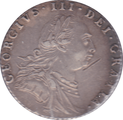 1787 SIXPENCE ( GVF ) G