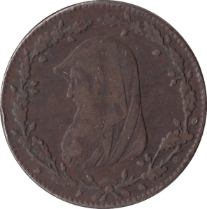 1788 DRUID PENNY TOKEN - PENNY TOKEN - Cambridgeshire Coins