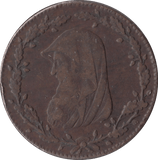 1788 DRUID PENNY TOKEN - PENNY TOKEN - Cambridgeshire Coins