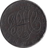 1788 DRUID PENNY TOKEN - PENNY TOKEN - Cambridgeshire Coins