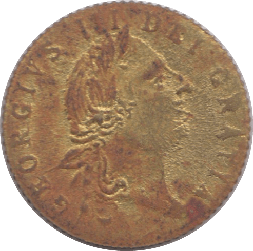 1788 GAMING TOKEN HALF GUINEA STYLE - GAMING TOKEN - Cambridgeshire Coins