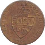 1788 GAMING TOKEN HALF GUINEA STYLE - GAMING TOKEN - Cambridgeshire Coins