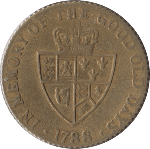 1788 GAMING TOKEN - GAMING TOKEN - Cambridgeshire Coins