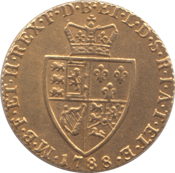 1788 GOLD ONE GUINEA ( GVF ) GEORGE III 2 - Guineas - Cambridgeshire Coins