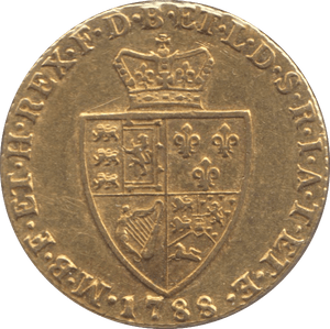 1788 GOLD ONE GUINEA ( GVF ) GEORGE III - Guineas - Cambridgeshire Coins