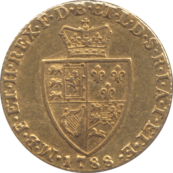 1788 GOLD ONE GUINEA ( GVF ) GEORGE III - Guineas - Cambridgeshire Coins