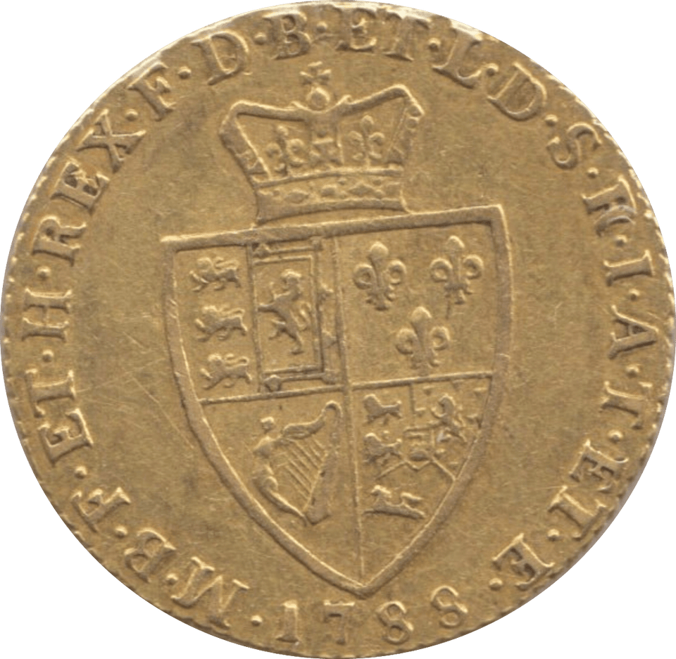 1788 GOLD ONE GUINEA ( GVF ) GEORGE III - Guineas - Cambridgeshire Coins