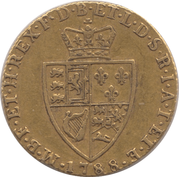 1788 GOLD ONE GUINEA ( GVF ) GEORGE III - Guineas - Cambridgeshire Coins