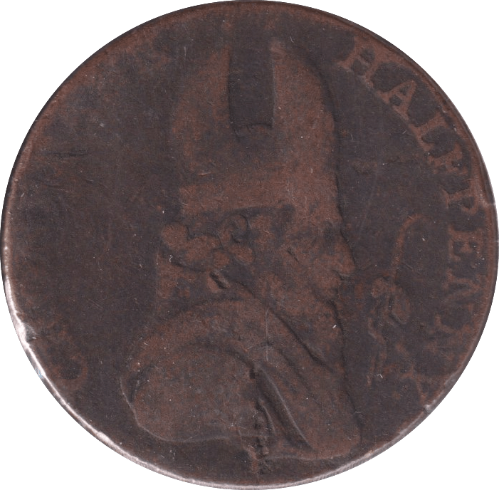 1789 HALFPENNY TOKEN IRISH MINES - WORLD COINS - Cambridgeshire Coins