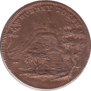 1790 DUDLEY HALFPENNY TOKEN REF 381 - Token - Cambridgeshire Coins