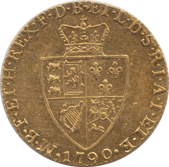 1790 GOLD ONE GUINEA ( EF ) - Guineas - Cambridgeshire Coins