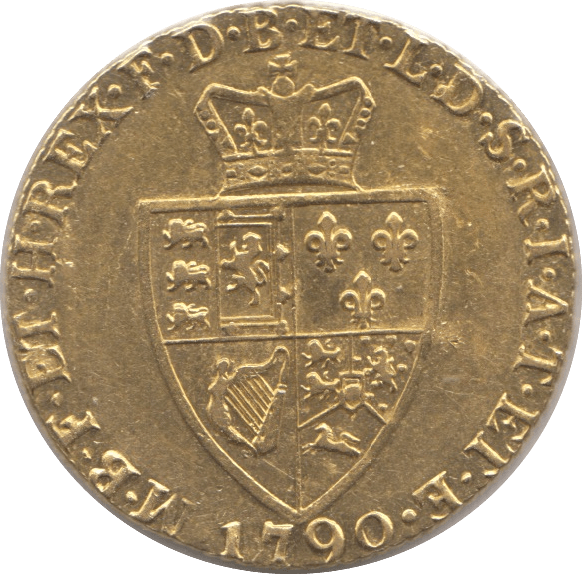 1790 GOLD ONE GUINEA GOLD ( EF ) - Guineas - Cambridgeshire Coins