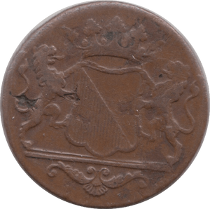 1790 NETHERLANDS ISLAND 1 DUIT - WORLD COINS - Cambridgeshire Coins