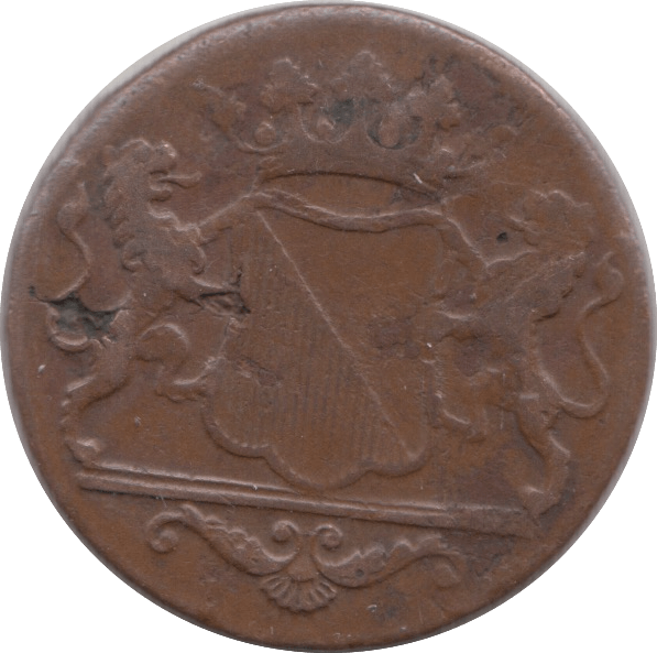 1790 NETHERLANDS ISLAND 1 DUIT - WORLD COINS - Cambridgeshire Coins