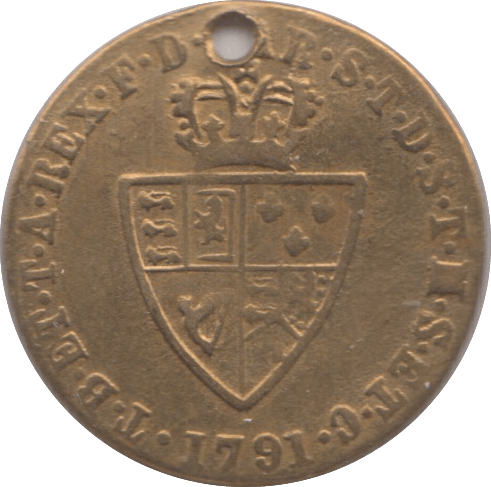 1791 GUINEA TOKEN - Token - Cambridgeshire Coins