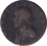 1791 HALFPENNY TOKEN - WORLD COINS - Cambridgeshire Coins