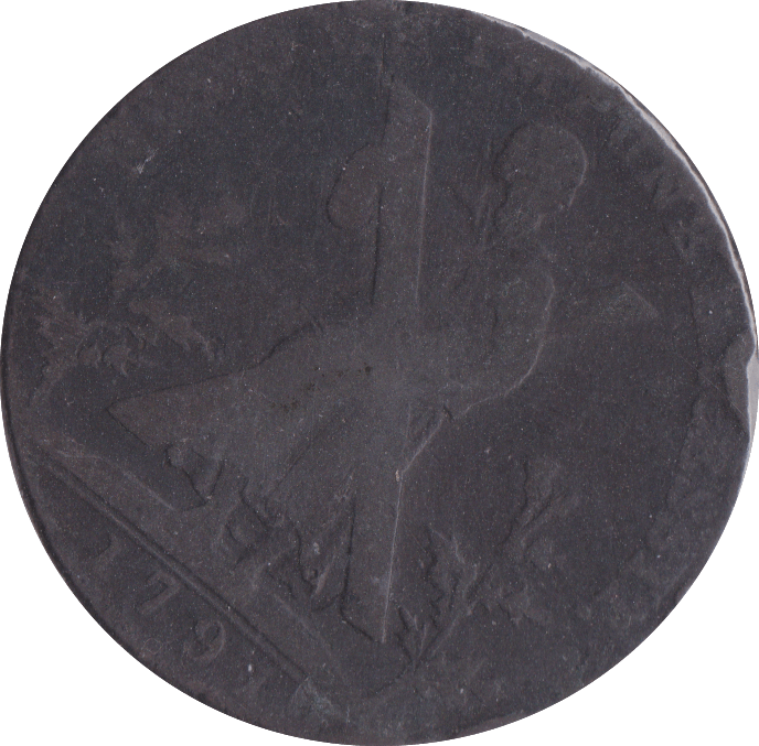 1791 HALFPENNY TOKEN EDINBURGH