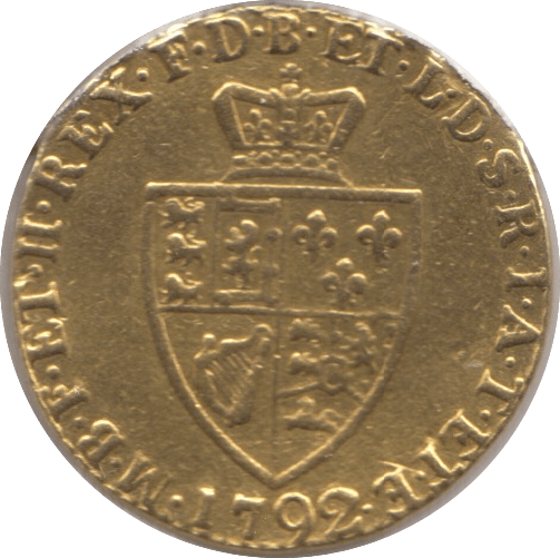 1792 GOLD HALF GUINEA ( GF ) - Guineas - Cambridgeshire Coins