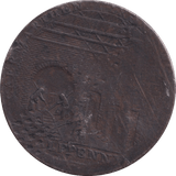 1792 HALFPENNY TOKEN MORGAN - WORLD COINS - Cambridgeshire Coins