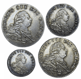1792 MAUNDY SET GEORGE III ( WIRE MONEY ) - Maundy Set - Cambridgeshire Coins