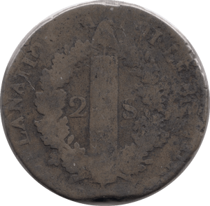 1793 2 SOLS FRANCE LOUIS XVI - WORLD COINS - Cambridgeshire Coins