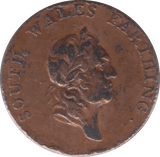 1793 FARTHING SOUTH WALES REF 384 - Token - Cambridgeshire Coins