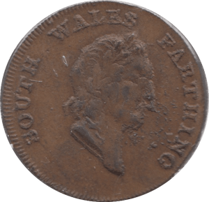 1793 FARTHING SOUTH WALES - Token - Cambridgeshire Coins