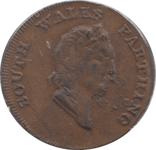 1793 FARTHING SOUTH WALES - Token - Cambridgeshire Coins