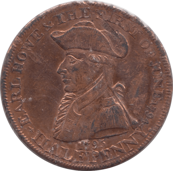 1793 HALFPENNY TOKEN EARL ROWE REF 379 - Token - Cambridgeshire Coins