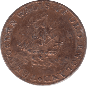 1793 HALFPENNY TOKEN EARL ROWE REF 379 - Token - Cambridgeshire Coins