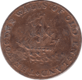 1793 HALFPENNY TOKEN EARL ROWE REF 379 - Token - Cambridgeshire Coins