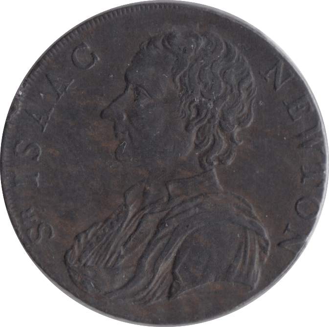 1793 HALFPENNY TOKEN ISAAC NEWTON - HALFPENNY TOKEN - Cambridgeshire Coins