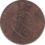1793 HALFPENNY TOKEN MANCHESTER REF 353 - Token - Cambridgeshire Coins