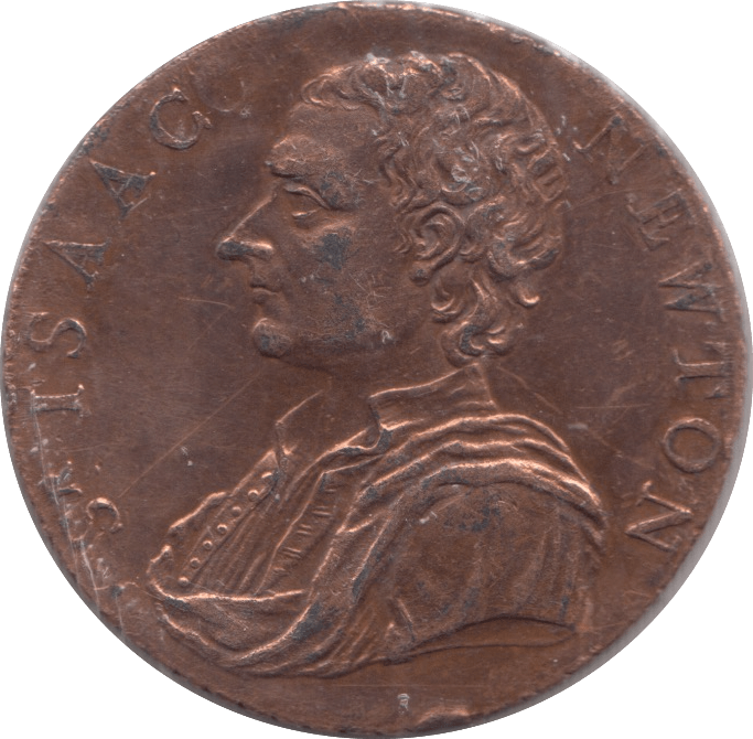 1793 ISAAC NEWTON HALFPENNY TOKEN REF 366 - Token - Cambridgeshire Coins