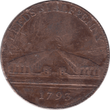 1793 LEEDS HALFPENNY TOKEN REF 356 - Token - Cambridgeshire Coins