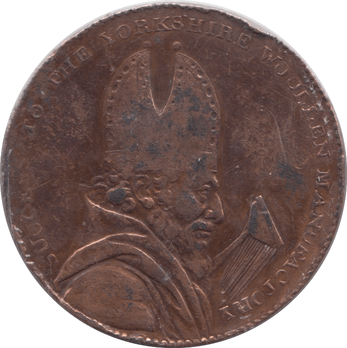1793 LEEDS HALFPENNY TOKEN REF 356 - Token - Cambridgeshire Coins