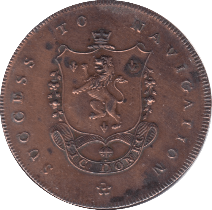 1793 MANCHESTER HALFPENNY TOKEN REF 389 - HALFPENNY TOKEN - Cambridgeshire Coins
