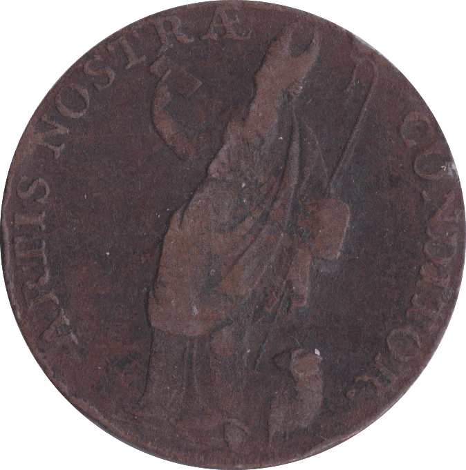 1793 HALFPENNY TOKEN LIVERPOOL EAST INDIA