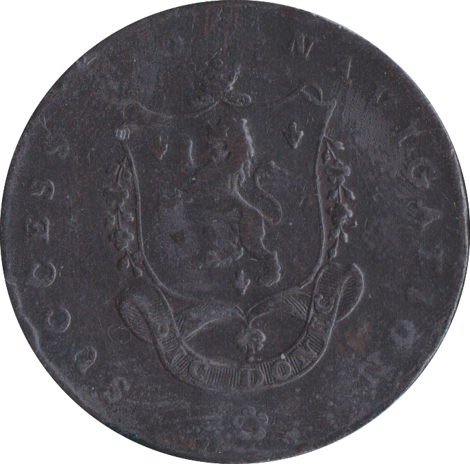 1793 HALFPENNY TOKEN MANCHESTER.