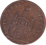 1794 CHICHESTER HALFPENNY TOKEN REF 369 - Token - Cambridgeshire Coins