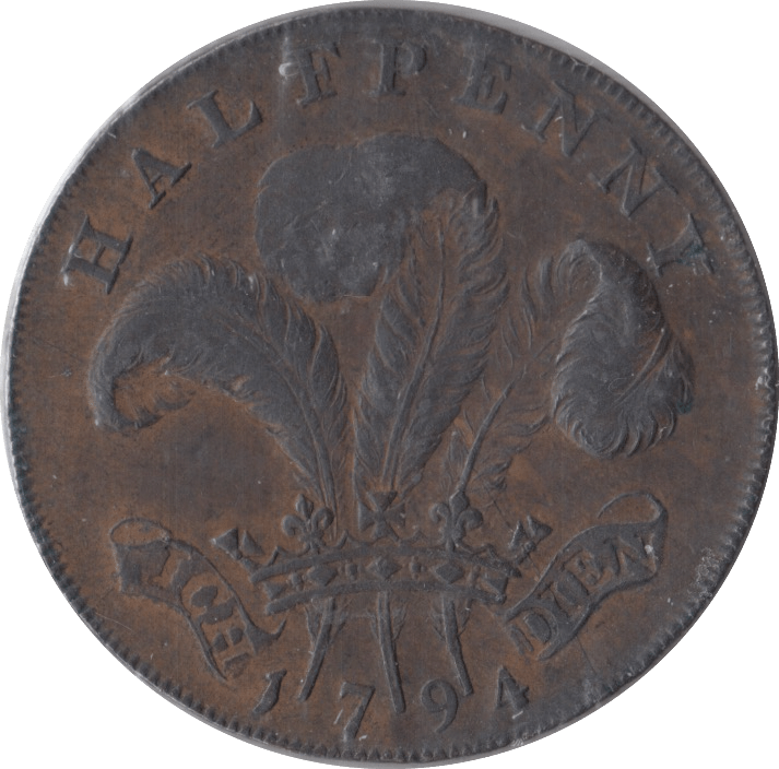 1794 HALFPENNY CONDER TOKEN - HALFPENNY TOKEN - Cambridgeshire Coins