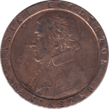1794 LANCASTER HALFPENNY TOKEN REF 377 - Token - Cambridgeshire Coins