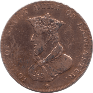 1794 LANCASTER HALFPENNY TOKEN REF 382 - Token - Cambridgeshire Coins